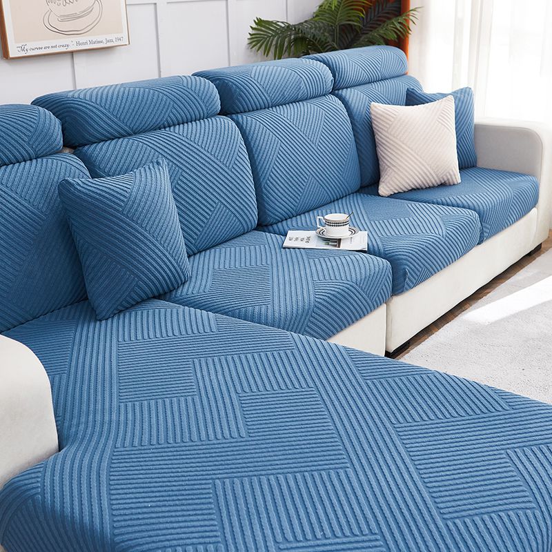 Sectional Jacquard Sofa Cover Magic Slipcover Elastic Sofa Protector